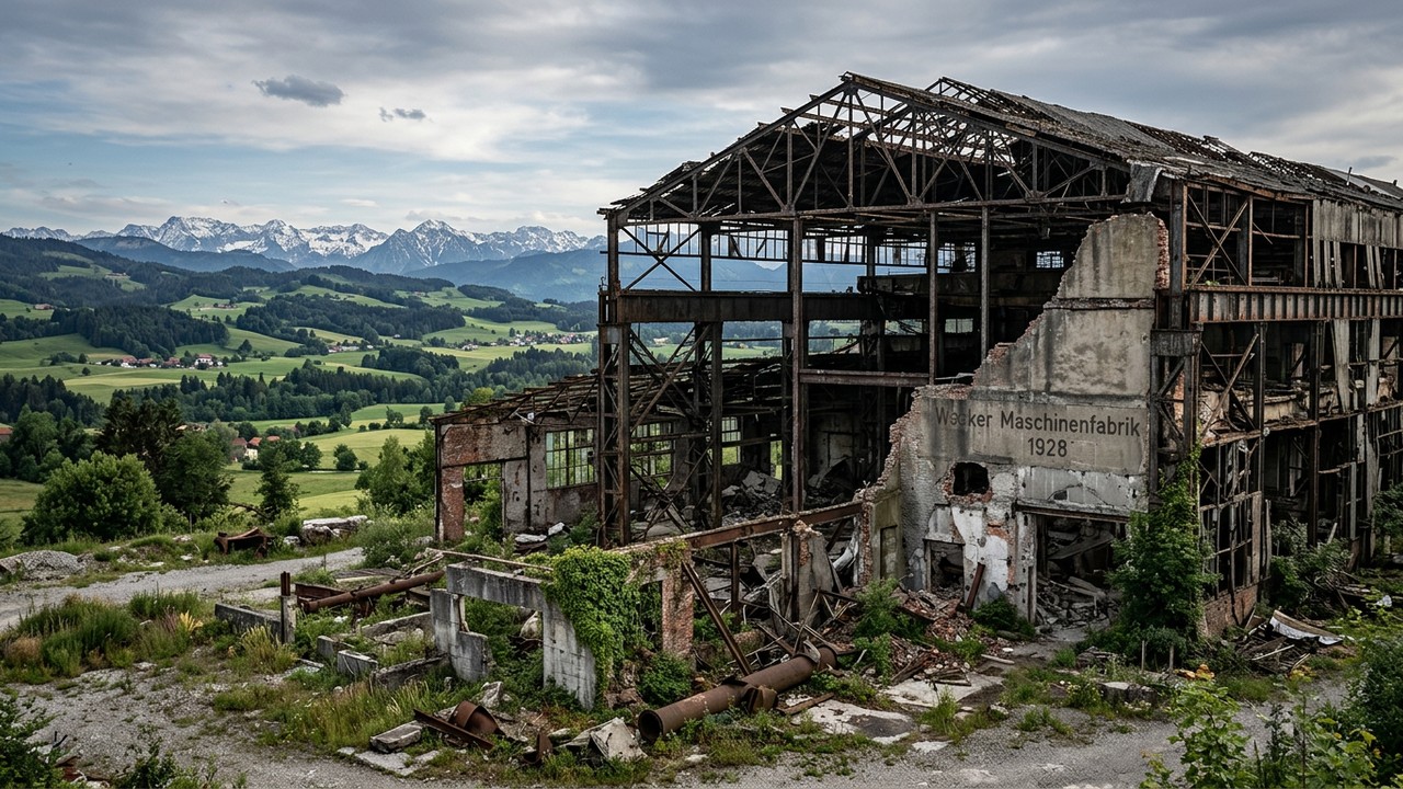 Industriehalle – Bayern, Deutschland